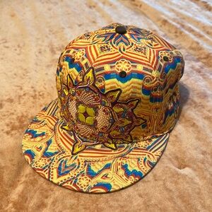 Grassroots California Psychedelic Ibiza snap back hat size L-XL